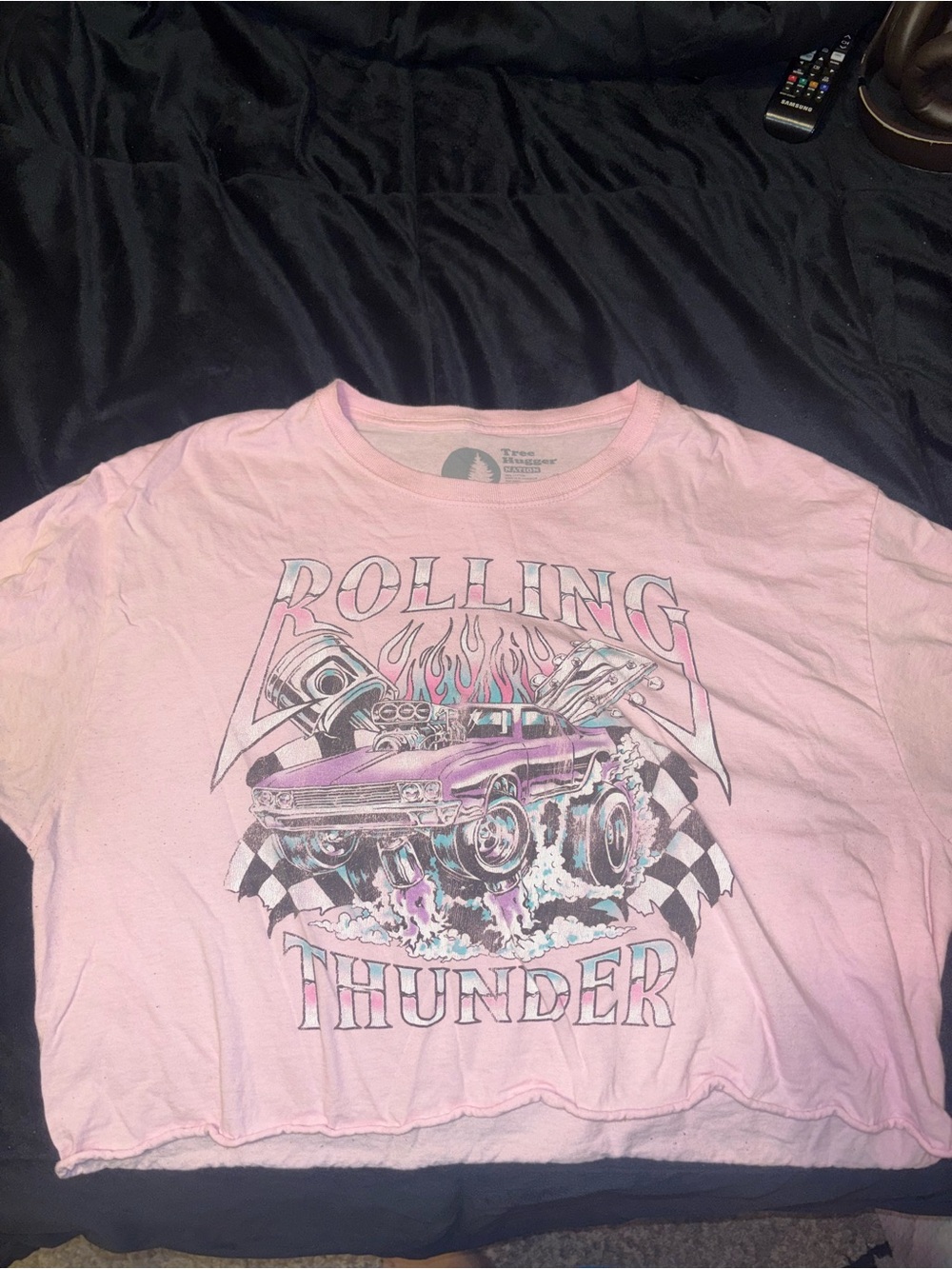 Pink Graphic Kids Tee